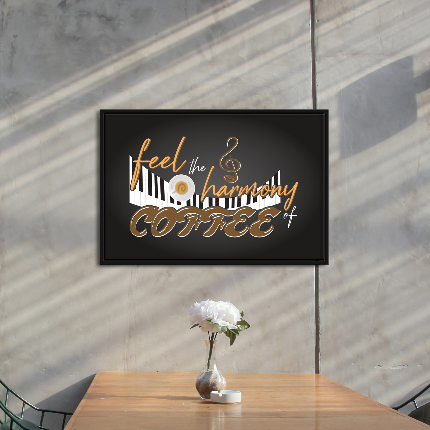 "Feel the Harmonie of Coffee"