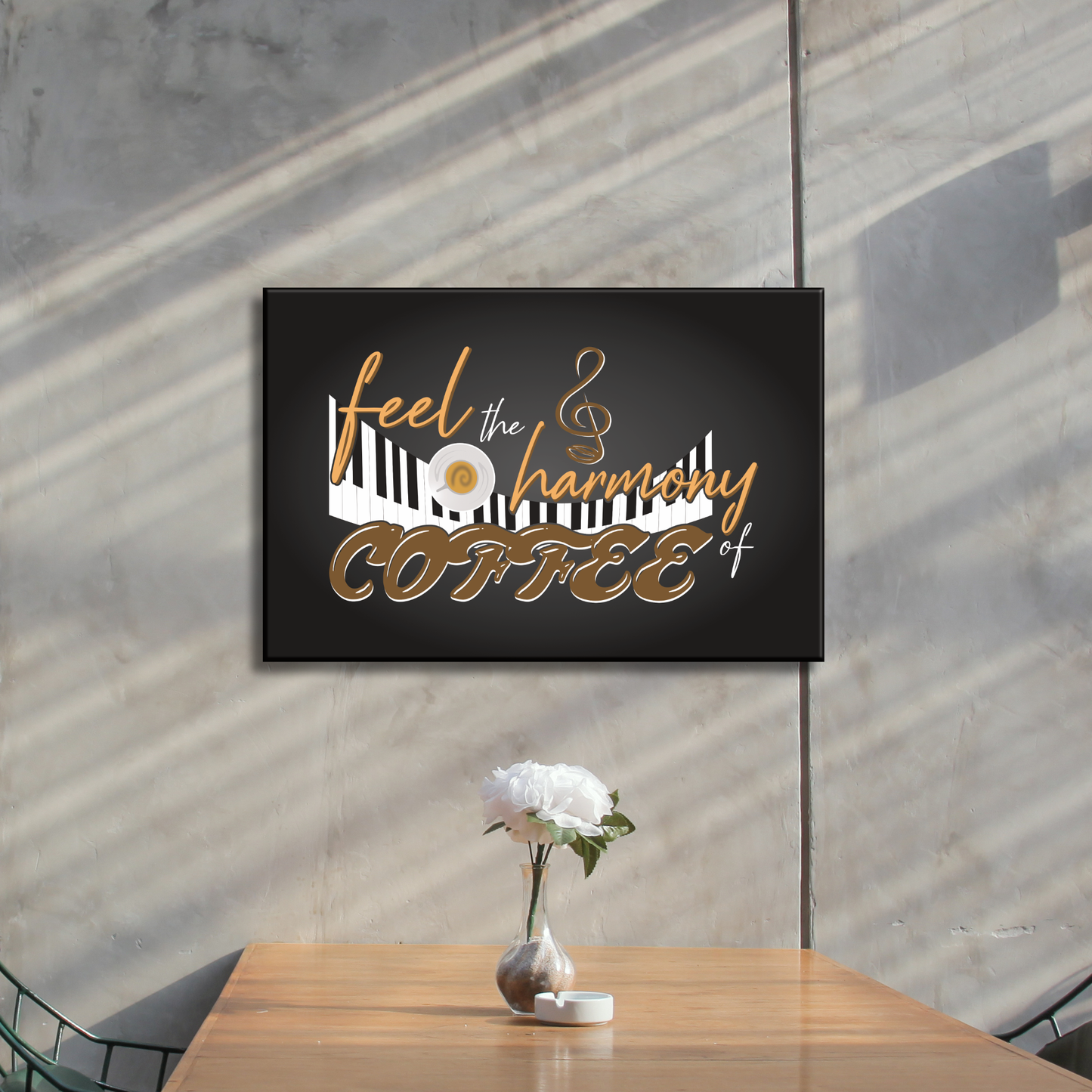 "Feel the Harmonie of Coffee"
