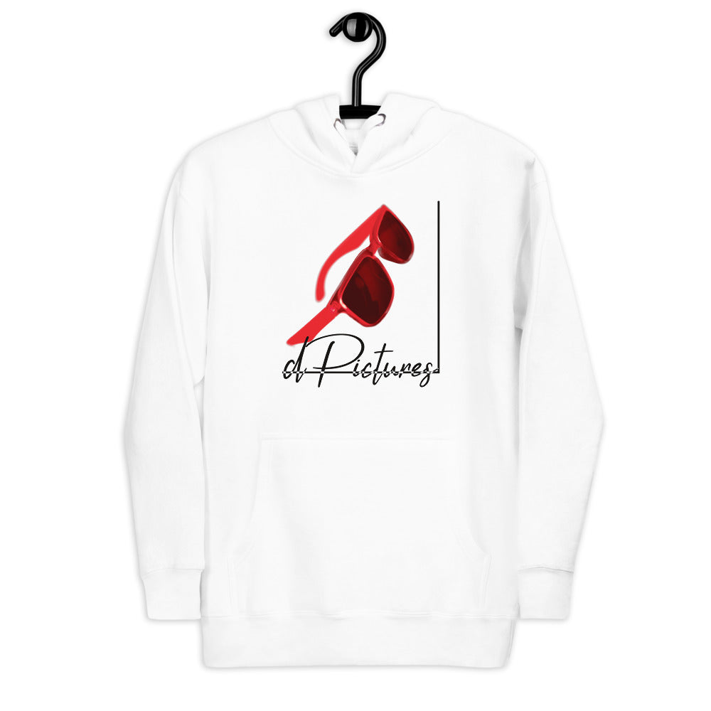 dPictures Brille red - Unisex-Kapuzenpullover